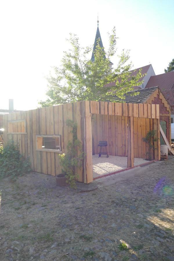 Ferienwohnung Am Markt Biesenthal Exterior foto